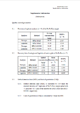 Supplementary information for GCMTI RD-3:2021